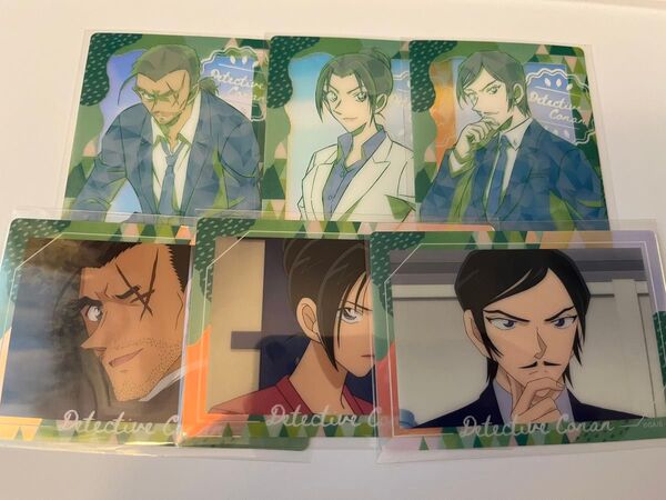 名探偵コナン オーロラアートコレクション vol.3 長野県警 6点セット