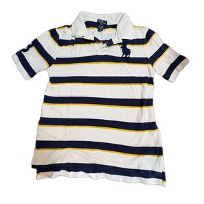ポロシャツ ボーダー 半袖 半袖ポロシャツ ラルフローレン Lauren Ralph 古着 アメリカ古着 POLO