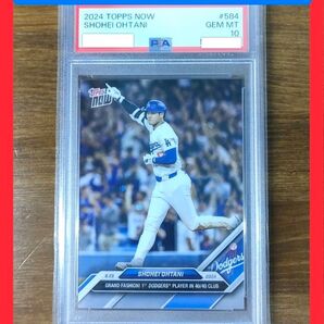 40-40達成! PSA10 topps now 2024 #584 Topps