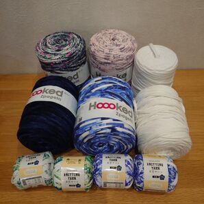Hoooked zpagdtti リサイクルヤーン まとめ売り