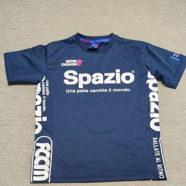 【中古】Spazio Tシャツ 半袖 150cm スパッツィオ 少しベタつきあり 洗替に! お着替えに!