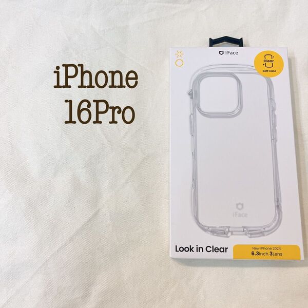 iFace Look in Clear iPhone16Pro クリア