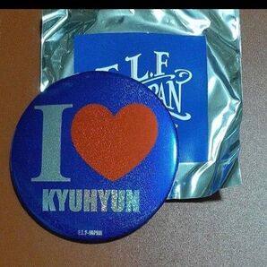 superjunior キュヒョン 缶バッチ ELF限定