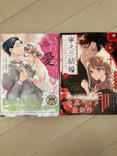 寧々の結婚 1巻 いつわりの愛 4巻 2冊セット