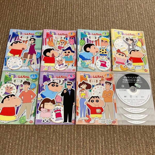 クレヨンしんちゃん TV版傑作選 第14期シリーズ DVD 全巻 全7巻