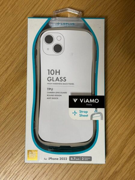 iPhone 14 Plus 6.7インチ 耐衝撃ケース ViAMO freely ベージュ LN-IA22VMFBG