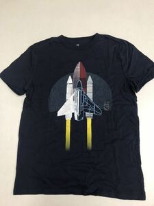 ■ＧＡＰ■新品■150■ギャップ■人気Ｔシャツ■ネイビー■紺■USA■ロケット■1-1