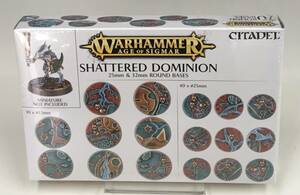 ウォーハンマー SHATTERED DOMINION 25mm＆32mm ROUND BASES