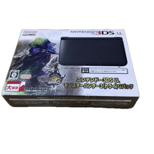 『希少』美品ニンテンドー3DS LL モンスターハンター3Gパック