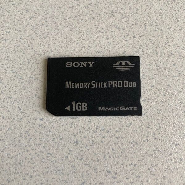 SONY メモリースティック PRO Duo 1GB MagicGate