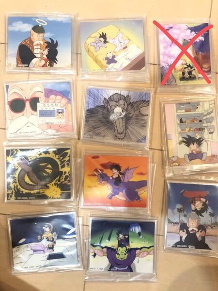 ドラゴンボール 一番くじ DRAGON HISTORY Ⅱ E賞 場面写アクリルスタンド 10種セット じっちゃん 孫悟空 神龍