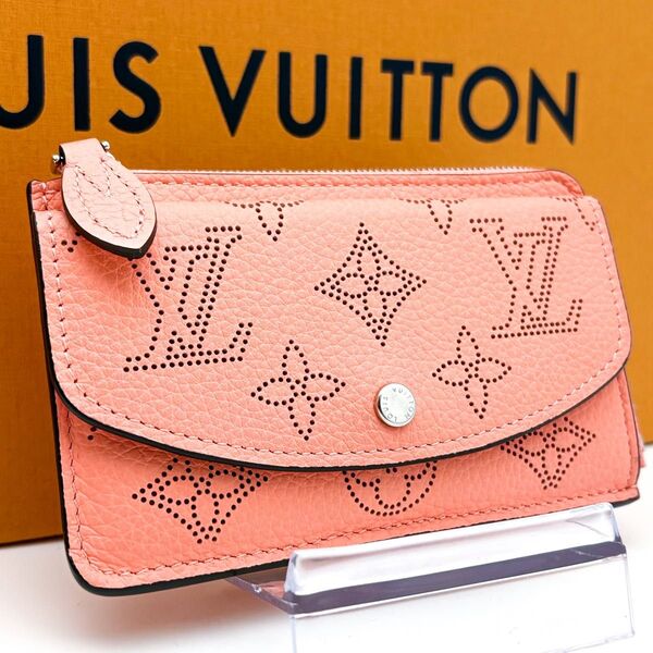 【ほぼ未使用】ルイヴィトン LOUIS VUITTON モノグラム マヒナ ポルトカルト レクト ヴェルソ コインケース 小銭入れ