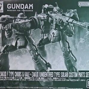 未組立 HG 1/144 ザクII F型 チャブス機 & ケイル機 + 無識別型ザクII ソラリ機 再現パーツセット