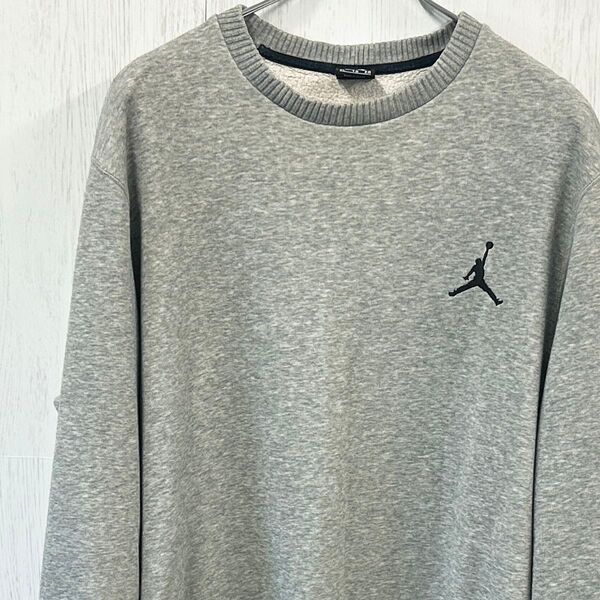 JORDAN トレーナー 綿 グレー XL