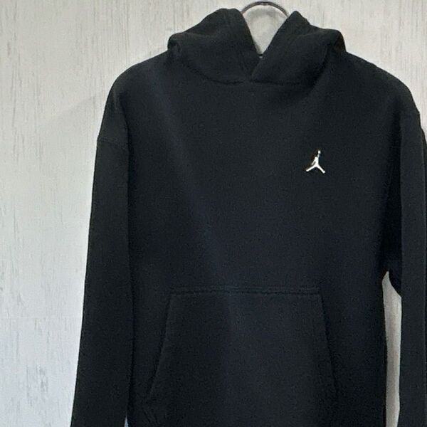 JORDAN パーカー コットン 黒 Lジョーダン ブラック