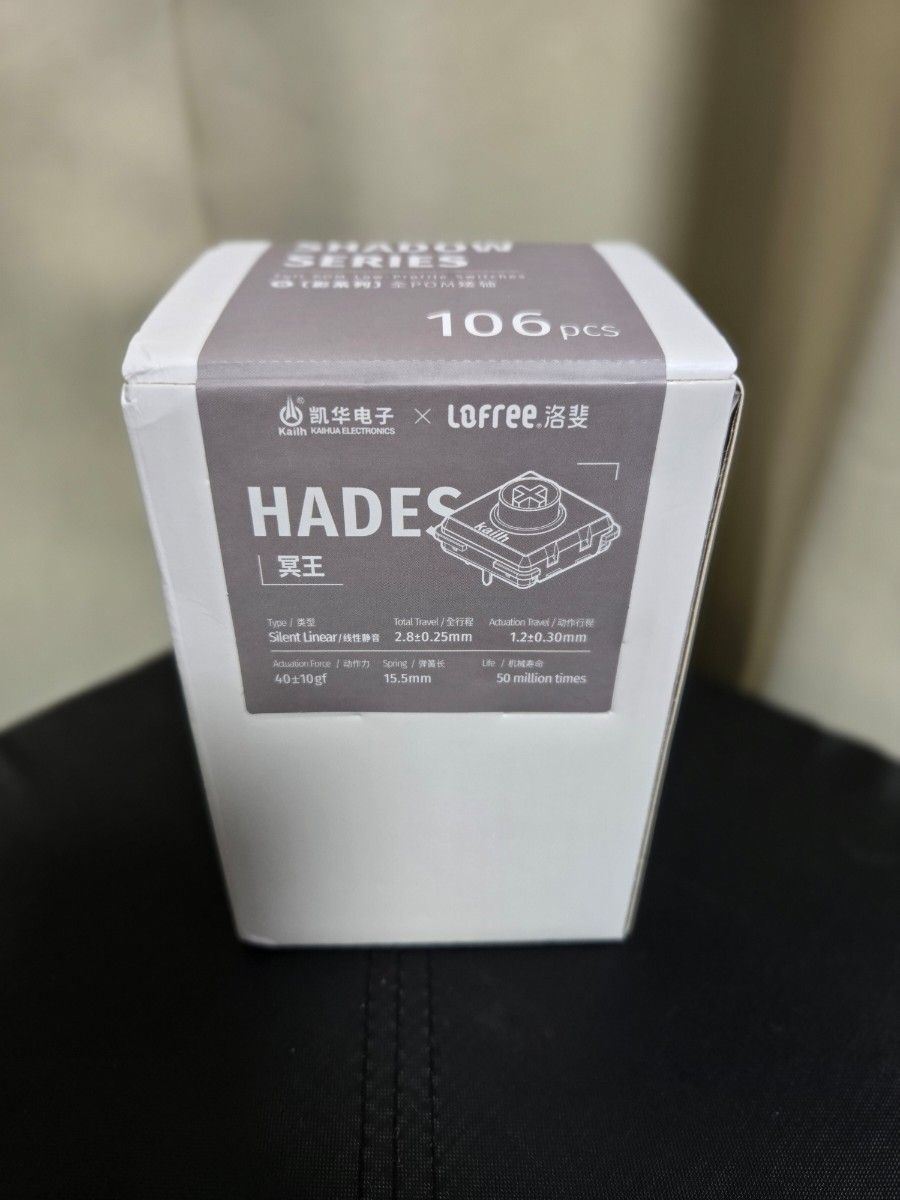 Lofree Hades 静音キースイッチ 新品未開封 106pcs|Yahoo Lofree Hades 静音キースイッチ 新品未開封 106pcs|Yahoo