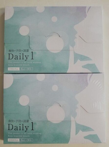 新品未開封 Daily1 デイリーワン デンタルウォッシュ 30本入り×2箱 フロムココロ 1240