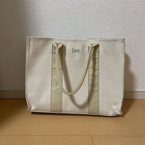 Lee トートバッグ A4サイズ ベージュ