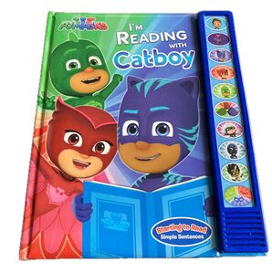 PJ Masks Im Ready To Read with Catboy 英語音声/読み上げ/PJマスク/英語絵本 ジャンク