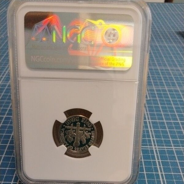 1981年 マーキュリーダイム プルーフ10c NGC PF69 ULTRA CAMEO
