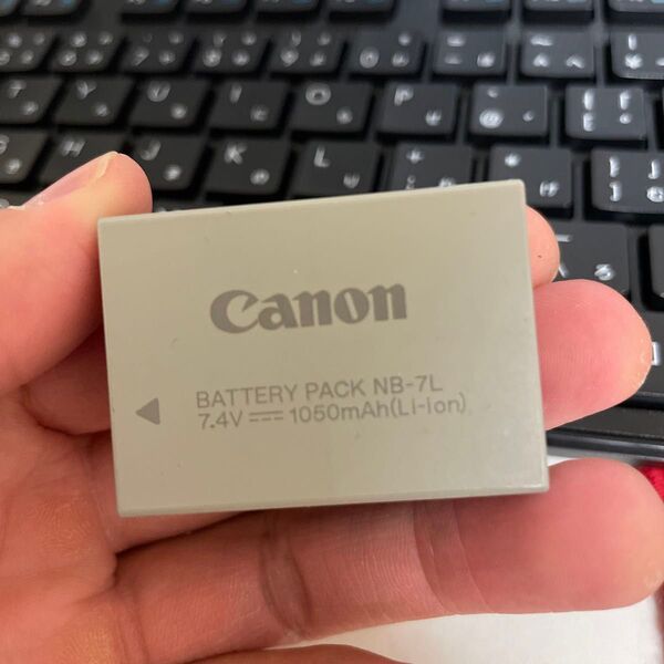 【動作確認済】返金保証 中古 純正品 デジカメ用バッテリー Canon キャノン NB-7L