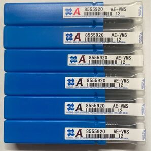 OSG 超硬エンドミル AE-VMS 12 6本セット