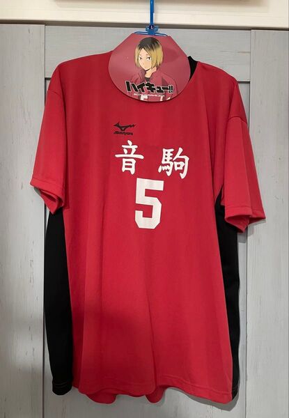 新品 上下セット XL 孤爪研磨 黒尾鉄郎 音駒高校 ハイキュー セットアップ