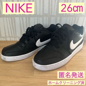 NIKE エバノン 26cm ブラック メンズ スニーカー ナイキ
