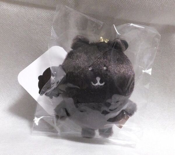 ナガノキャラクターズ カラーなナガノのくまマスコット ダークブラウン 自分ツッコミくま マスコットホルダー