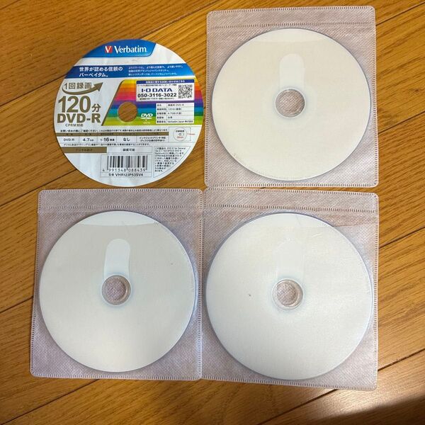 バーベイタム (Verbatim) 1回録画用 D V D-R CPRM 120分 6枚