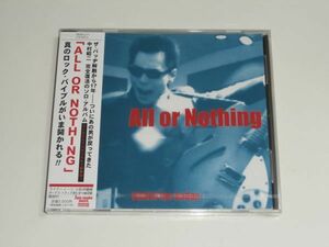 新品未開封CD / SHOJI『ALL OR NOTHING』FIRESTARTER 2曲参加 中村昭二 the badge