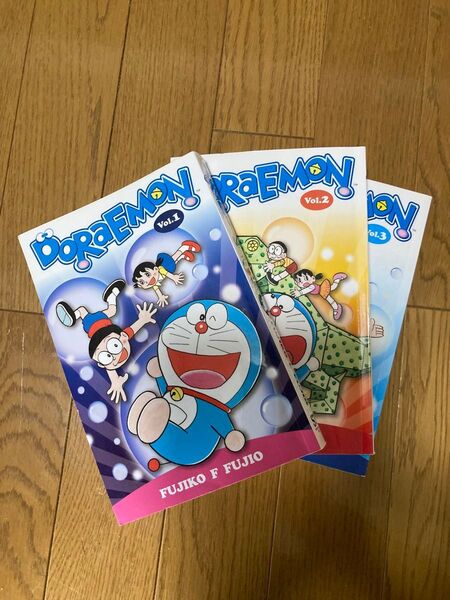 ドラえもん コミック 1〜3巻セット 英語版