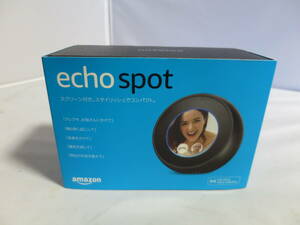 Amazon/アマゾン　Echo Spot　エコースポット　スクリーン付きスマートスピーカー 送料無料　管J