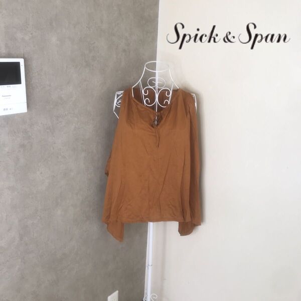 スピックアンドスパン 1度着用 ブラウス ノースリーブ