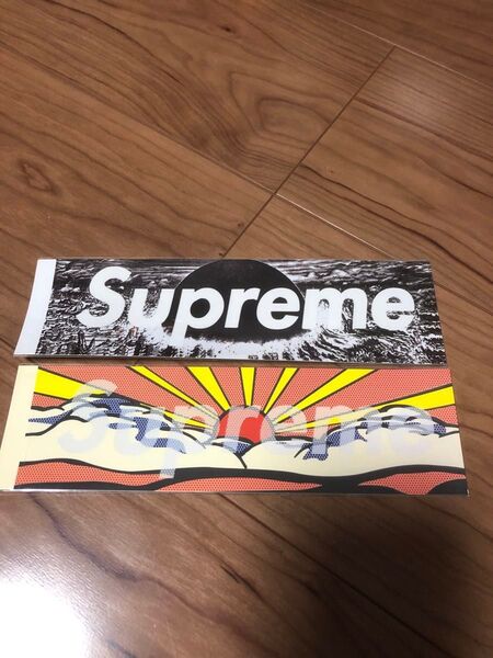Supreme boxlogo ステッカー 2枚セット
