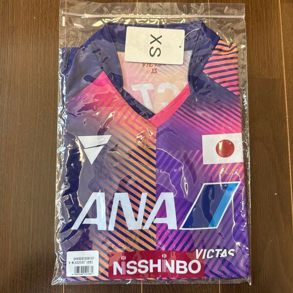 【新品未開封】VICTAS 日本代表モデル 卓球ウェア 選手支給タイプ JTTAマークなし