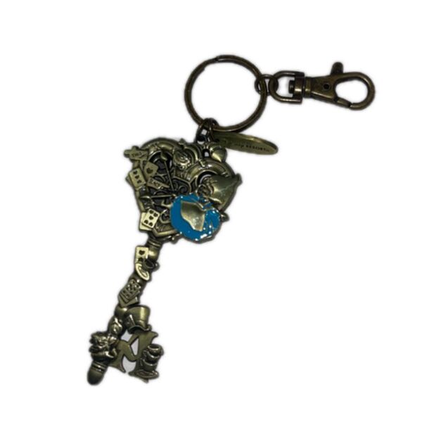 【美品】【激レア】【中古品】東京ディズニーリゾート キーホルダー キーチェーン 鍵 不思議の国のアリス ヴィンテージ