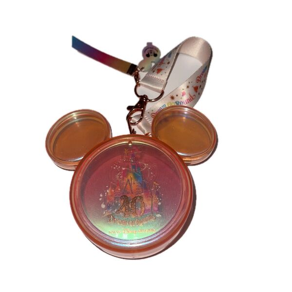 東京ディズニーリゾート スナックケース 40周年 ミッキーマウス ドリームゴーラウンド ピンク 小物入れ