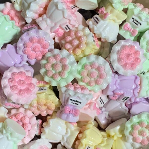 NO.412 1個60円 ぼかし染 デコパーツ ハンドメイド 素材 資材
