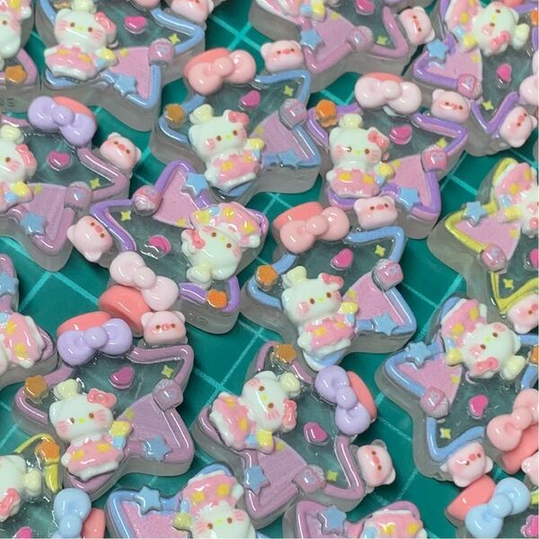 NO.450 1個40円 デコパーツ ハンドメイド 素材 資材