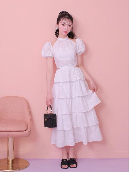 M me eme(エムミーエメ/エムエメ) Cotton lace セットアップ