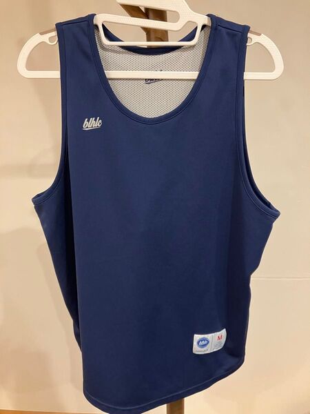 ballaholic リバーシブルタンクトップ ネイビー グレー M