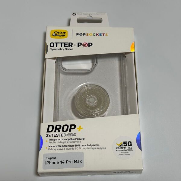 Otterbox iPhone14 Pro max 耐衝撃 popsockets ケース