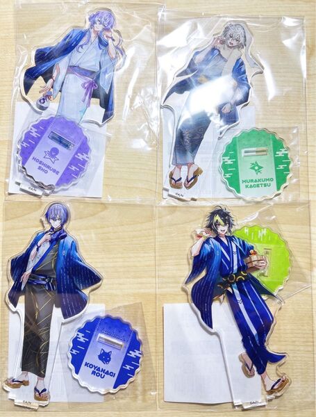 極楽湯 コラボ ととのうにじさんじ 未開封品 等身アクリルスタンド Dytica
