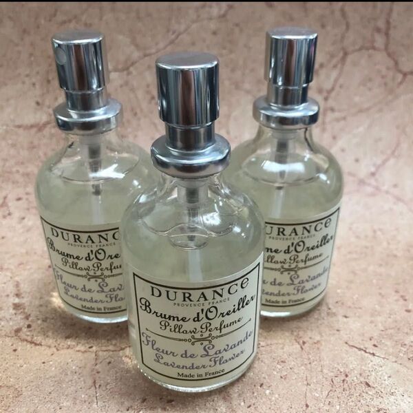 デュランス ピローミスト 50ml3本セットラベンダーフラワー(ラベンダーの香り)