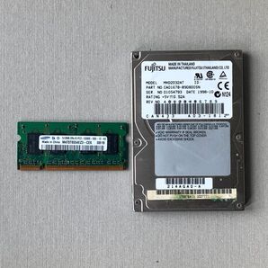 FUJITSU 3.2GB HDD MHD2032AT/SAMSUNG M470T6554EZ3-CE6 512MB/JUNK