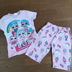 LOLサプライズ パジャマ 130 夏物 ピンク