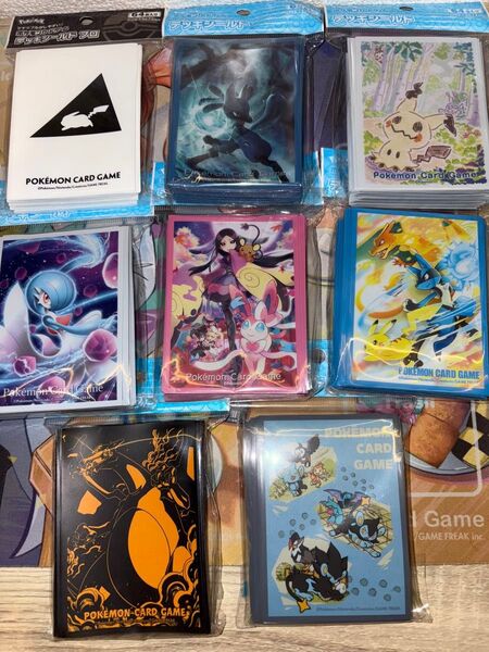 ポケモンカード スリーブ 8種