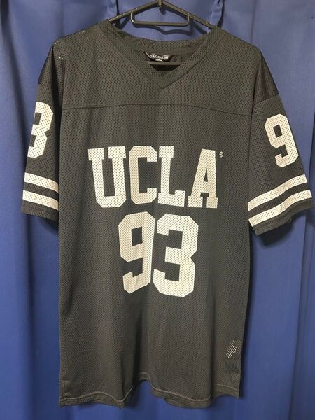 UCLA フットボール Tシャツ 半袖Tシャツ ブラック Tシャツ アメカジ ストリート