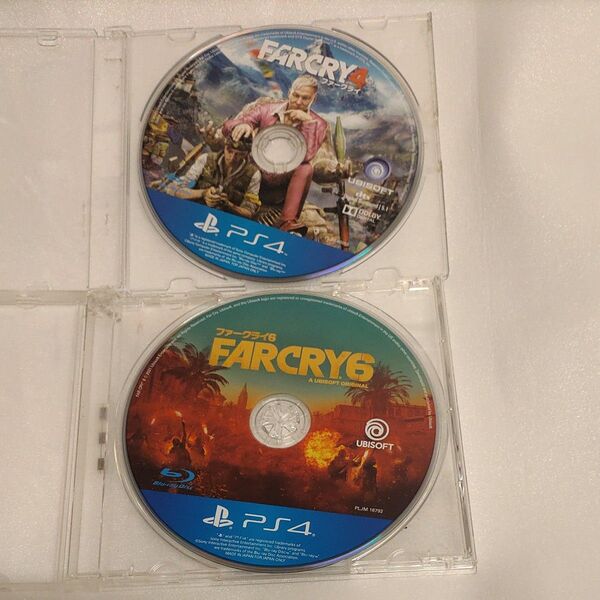【PS4】 ファークライ6 ファークライ4 ディスクのみセット